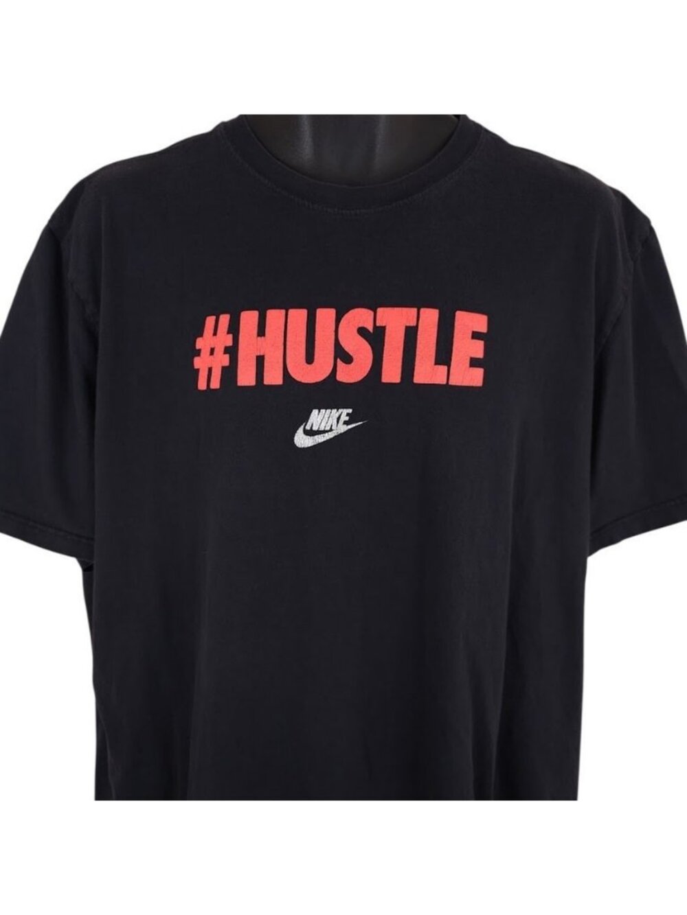 Nike T Shirt Mens Size 2XL Black Hustle Streetwear